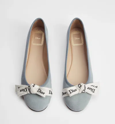 Dior J'a Ballet Flat In Multi