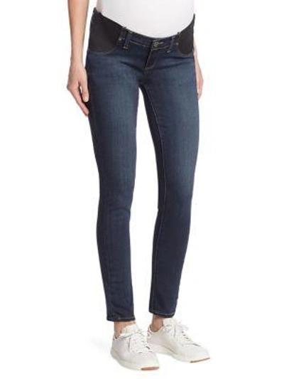 Shop Paige Maternity Verdugo Ultra-skinny Maternity Jeans In Nottingham