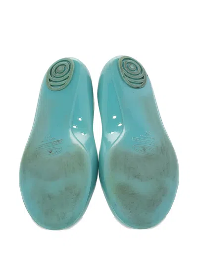 Pre-owned Marc Jacobs Mouse Ballet Flats In Blue