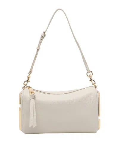 Marc Jacobs Leather Shoulder Bag Adjustable Detachable Strap In Yellow