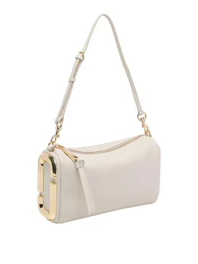 Marc Jacobs Leather Shoulder Bag Adjustable Detachable Strap In Yellow