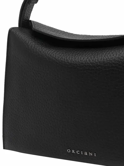 Orciani Small Trinity Leather Shoulder Bag In Pink