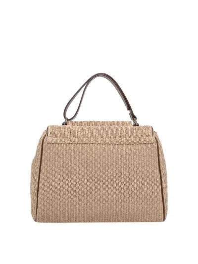 Orciani Medium Sveva Handbag In Purple