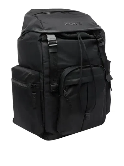 Premiata Black Booker Backpack In Black