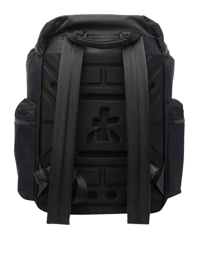 Premiata Black Booker Backpack In Black