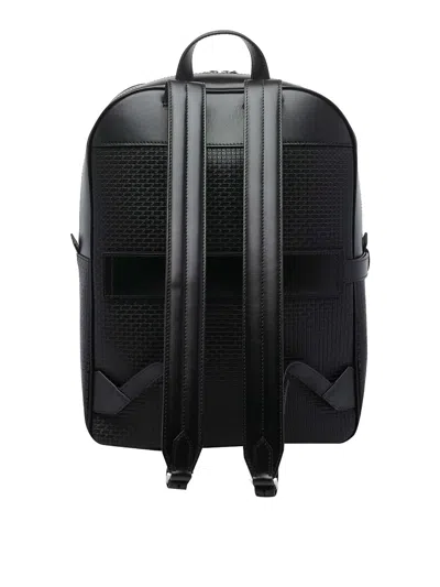 Serapian Black Stepan Backpack In Black