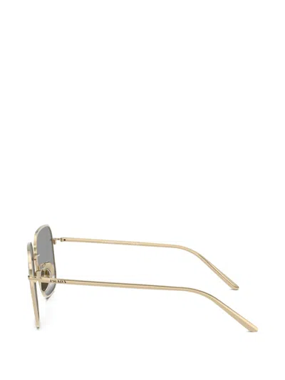 Prada Square-frame Sunglasses In White