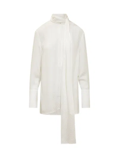 Givenchy White Regular Logo Shirt In White