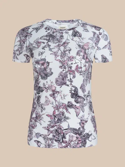 L'agence Ressi Fitted Tee In Multi