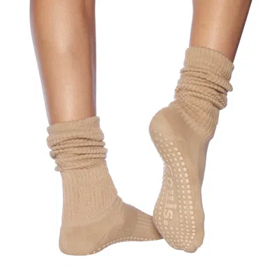 Souls. Cream Cloud Grip Socks In Multi