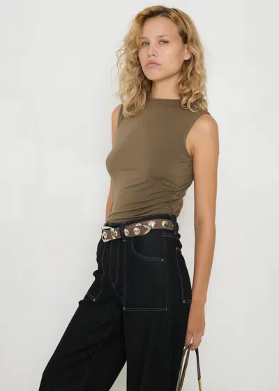 Tt Studios Kaylie Tank Moss In Multi