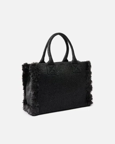 Pinko Black Polypropylene Polyester Polyester Cotton Polyamide Polyurethane Polyester Handbag In Black