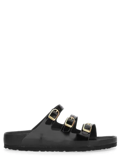 Birkenstock Sleek Narrow Fit Sandalo With Adjustable Straps In Black