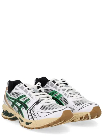 Asics Heritage Running Silhouette Gel-kayano 14 Sneakers In Green