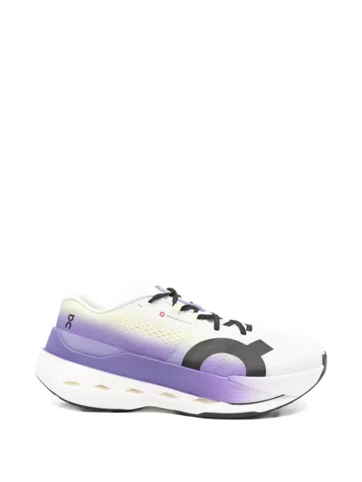 On Cloudboom Max Cloudtec Performance Running Sneakers In Purple