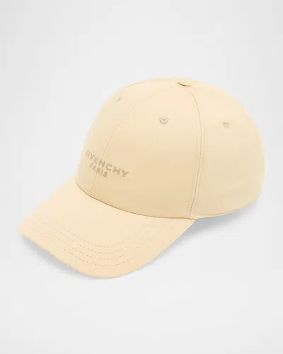 Givenchy Logo-embroidered Cap In Brown