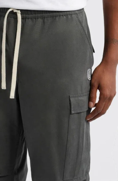 Standard Issue Pd Drawstring Cargo Pants In Gray
