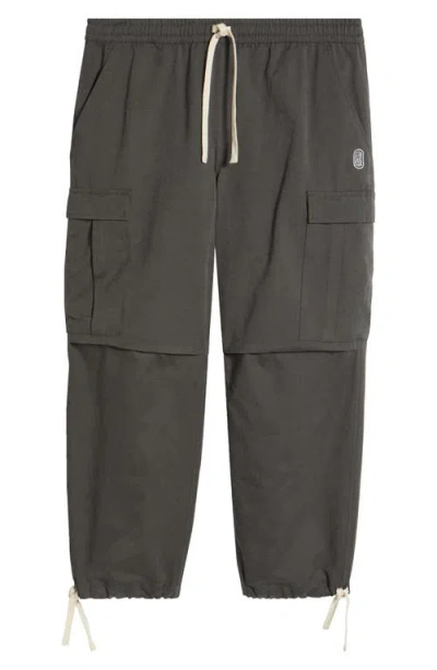 Standard Issue Pd Drawstring Cargo Pants In Gray