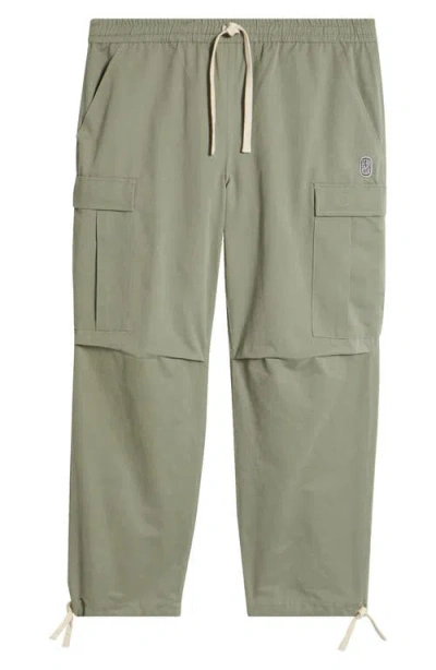 Standard Issue Pd Drawstring Cargo Pants In Green