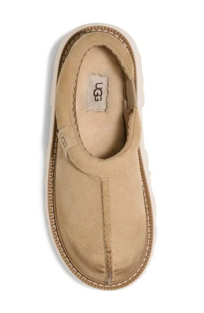 Ugg Leather Slippers In Yellow