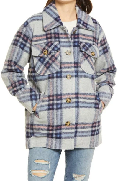 Vigoss Plaid Jacket In Multi