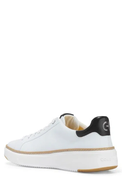 Cole Haan Grandpro Topspin Low Top Sneakers In Black