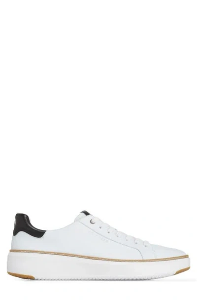 Cole Haan Grandpro Topspin Low Top Sneakers In Black