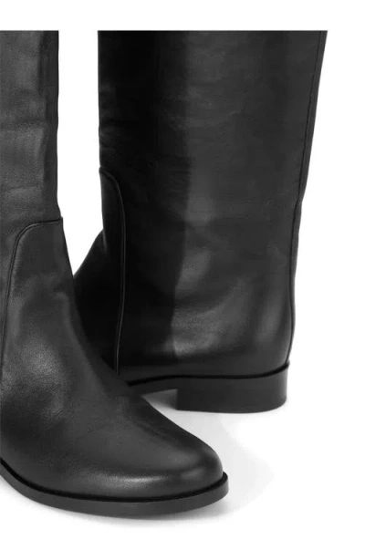Staud Women's Harlow 55mm Leather Knee-high Riding Boots In Black