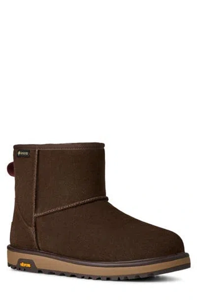 Ugg Suede Pull-tab Boots In Brown
