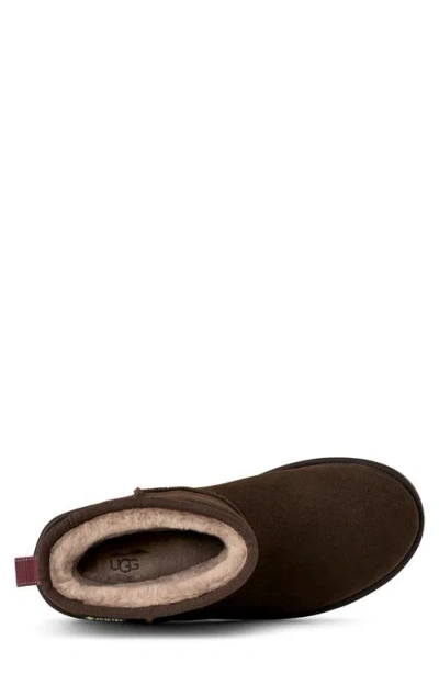 Ugg Suede Pull-tab Boots In Brown