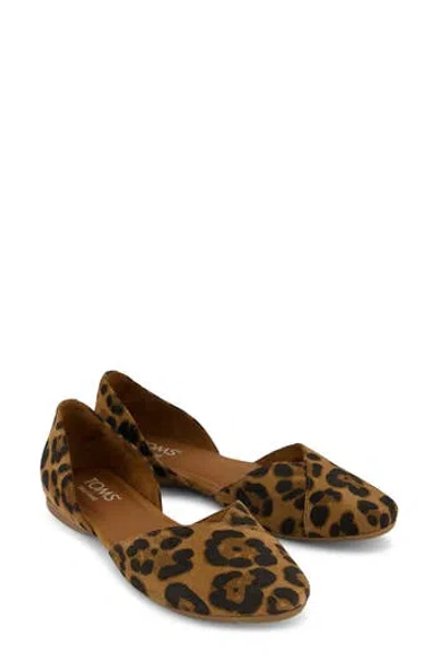 Toms Gemma Flat In Animal Print