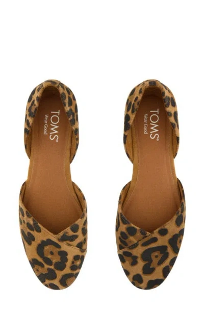 Toms Gemma Flat In Animal Print