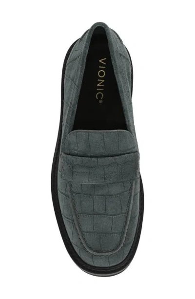 Vionic Caitlin Penny Loafer In Brown