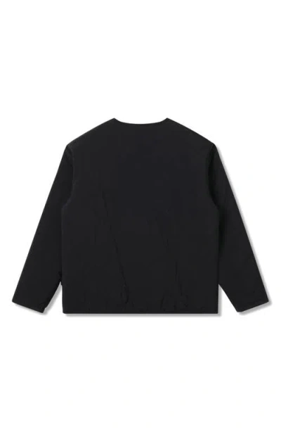 Stan Ray Reversible Quilted Liner Jacket In Black