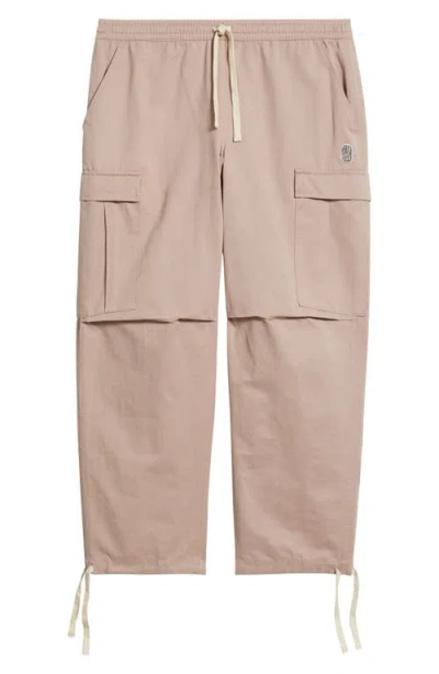Standard Issue Pd Drawstring Cargo Pants In Pink