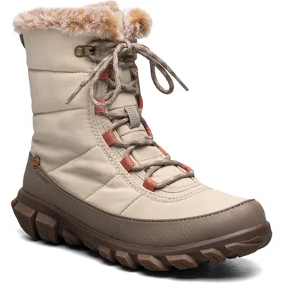 Bogs Cedar Quilted Waterproof Boot In Brown