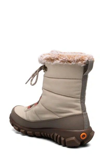 Bogs Cedar Quilted Waterproof Boot In Brown