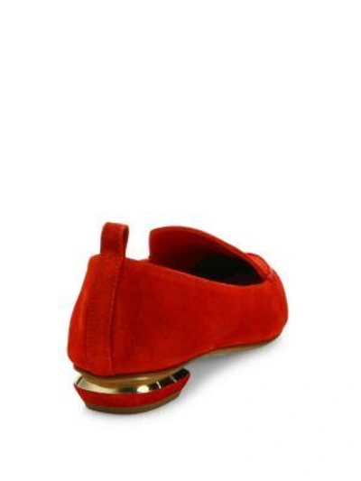 Beya Loafer in Poppy Red – Hampden Clothing