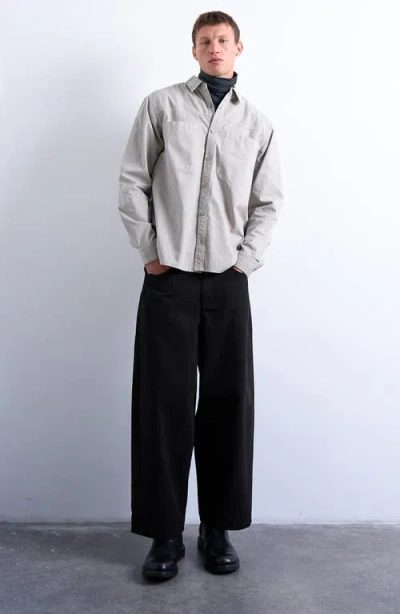 Topman Regular Fit Ripstop Overshirt In Multi