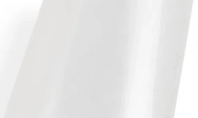 Leith Angular Hoop Earrings In Silver