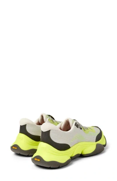 Camper Sneakers Mit Breiter Sohle In Green