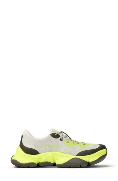 Camper Sneakers Mit Breiter Sohle In Green