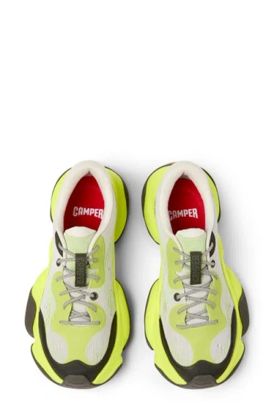 Camper Sneakers Mit Breiter Sohle In Green