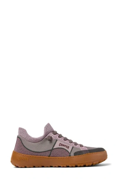 Camper Peu Serra Knitted Sneakers In Purple