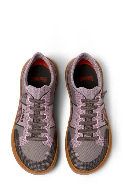 Camper Peu Serra Knitted Sneakers In Purple