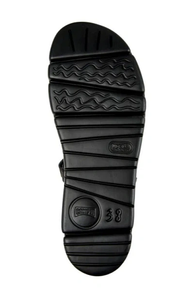 Camper Oruga Ankle Strap Sandal In Black