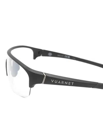 Vuarnet Rectangle-frame Glasses In Black