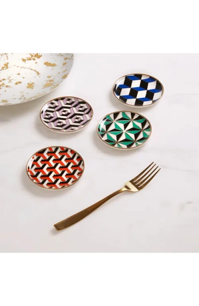 Jonathan Adler Versailles Coaster Set In Multi