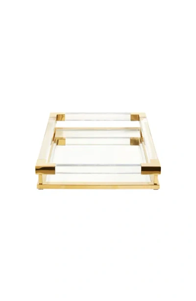 Jonathan Adler Jacques Tray In Multi