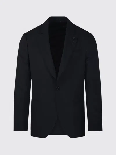 Lardini Jacket Men In Black